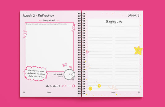 Evolve Weight Loss 12 Week Planner Book