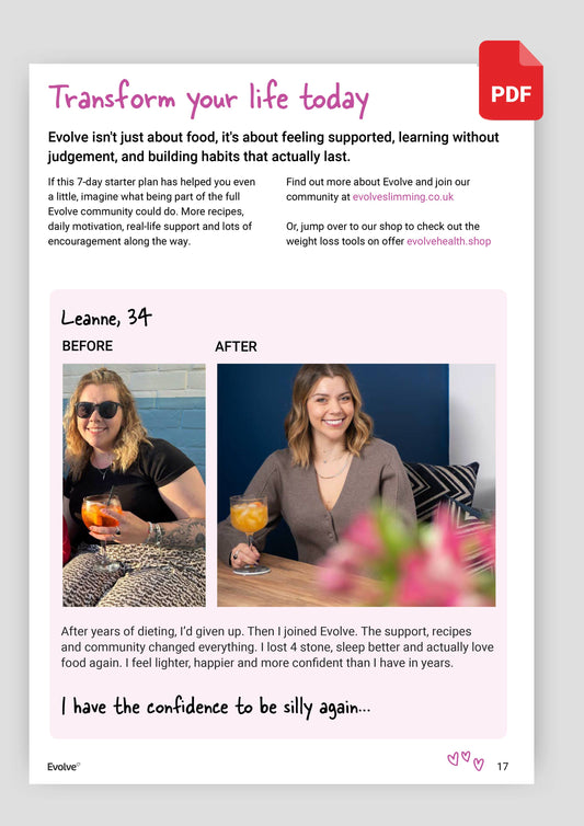 Evolve 7-Day Starter Plan  - FREE PDF Download