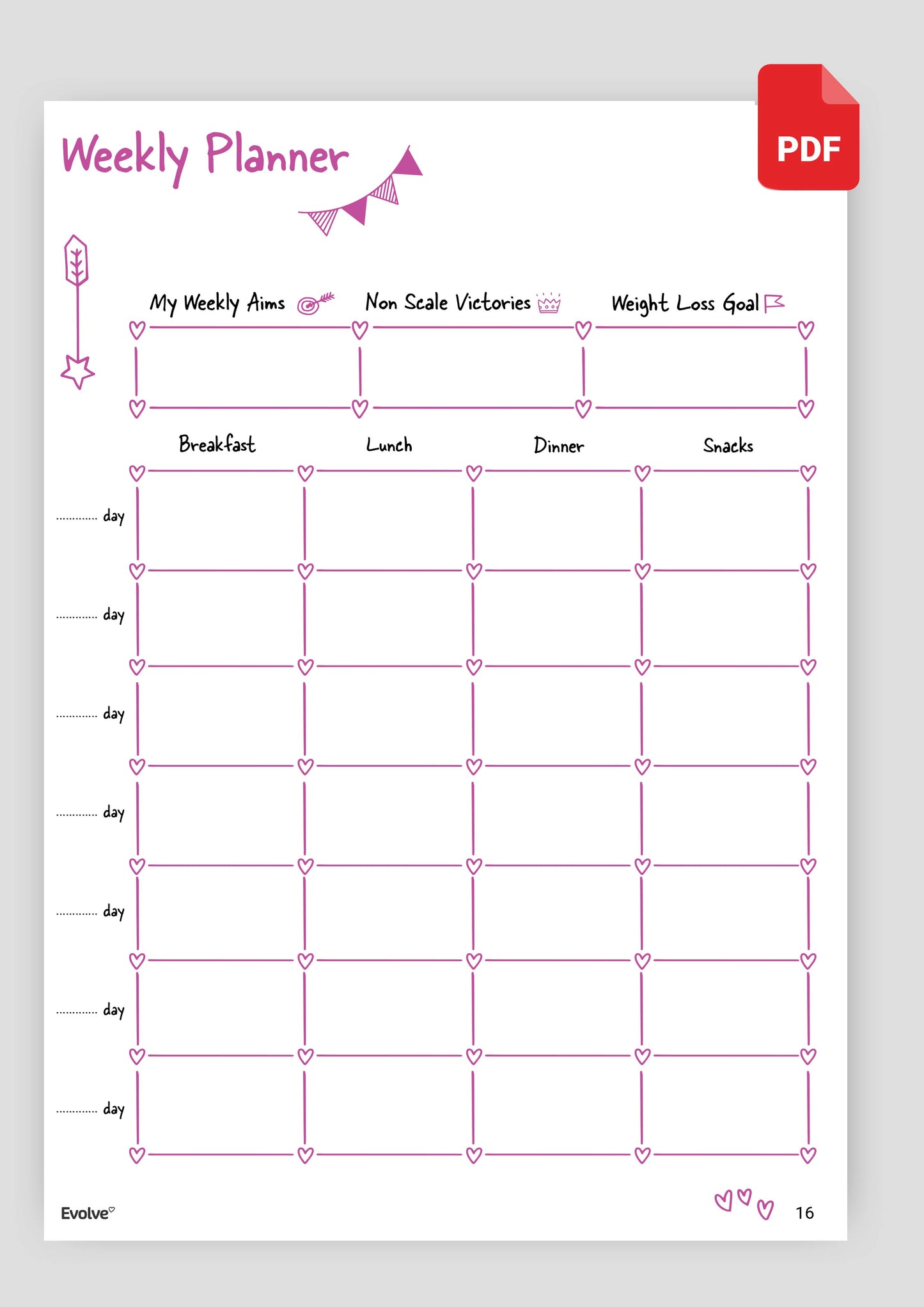 Evolve 7-Day Starter Plan  - FREE PDF Download
